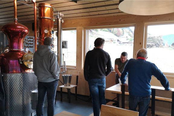 Edelbrandverkostung im Verners' 2020, Bartholomäberg Edelbrandverkostung im Verners' 2020, Bartholomäberg