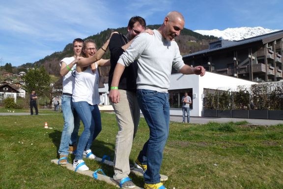 Teambuilding beim Riesenski, Teamolympiade Teambuilding beim Riesenski, Teamolympiade